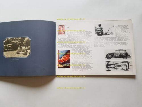 Fiat 128 - dalla 508 alla 128 depliant originale