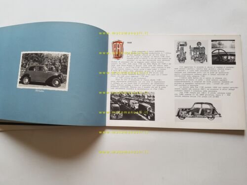 Fiat 128 - dalla 508 alla 128 depliant originale