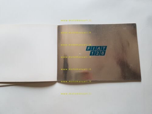 Fiat 128 - dalla 508 alla 128 depliant originale