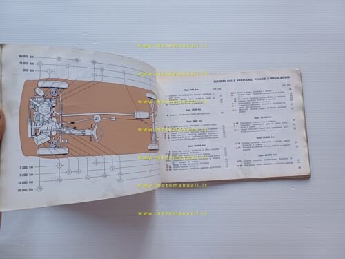 FIAT 128 1971 manuale uso manutenzione libretto istruzioni italiano originale