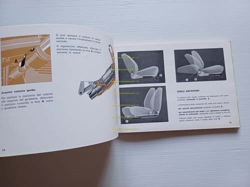 Fiat 130 1969 manuale uso manutenzione libretto istruzioni originale