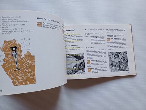 Fiat 130 1969 manuale uso manutenzione libretto istruzioni originale