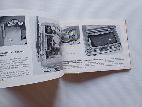 Fiat 130 1969 manuale uso manutenzione libretto istruzioni originale