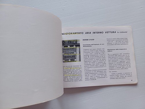 Fiat 130 1971 manuale uso manutenzione libretto istruzioni italiano originale