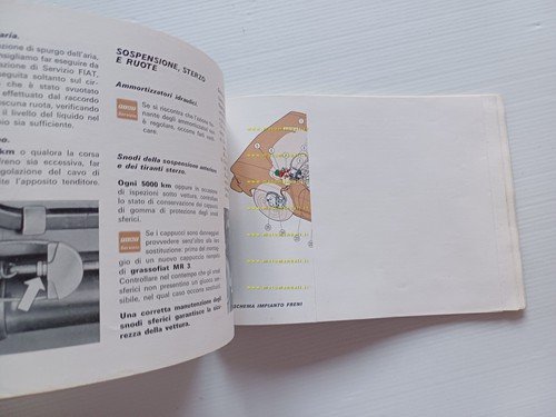 Fiat 130 1971 manuale uso manutenzione libretto istruzioni italiano originale