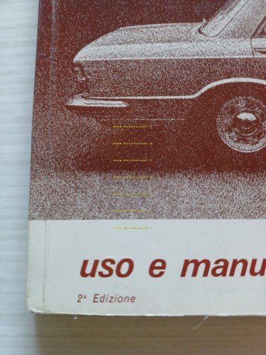 FIAT 130 berlina 1969 2a ediz. manuale uso manutenzione libretto …