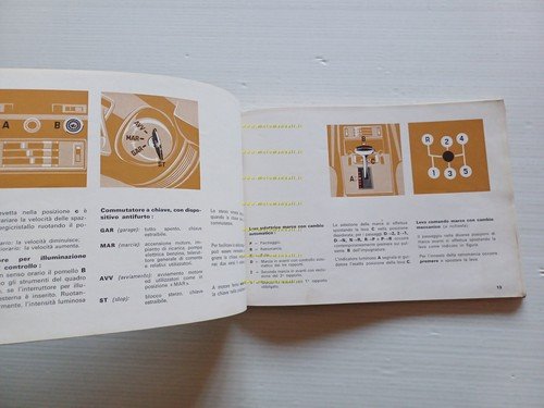 FIAT 130 berlina 1969 2a ediz. manuale uso manutenzione libretto …