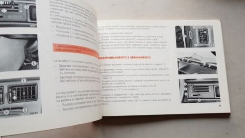 Fiat 131 Modelli 1981 Manuale Uso Manutenzione Libretto Originale