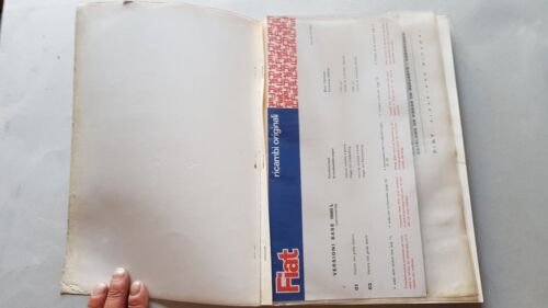 Fiat 1500 L 1965 catalogo ricambi CARROZZERIA originale BODY parts …
