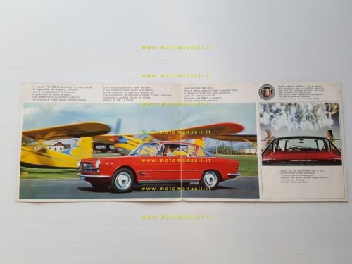 FIAT 2300 S Coupè 1961 depliant italiano originale