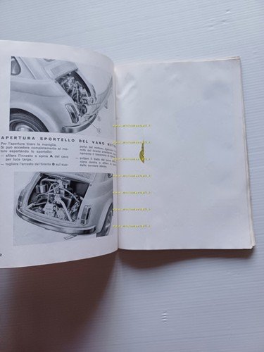 Fiat 500 - 500 L 1969 manuale uso manutenzione libretto …