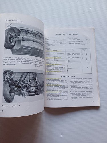 Fiat 500 - 500 L 1969 manuale uso manutenzione libretto …