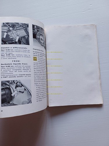 Fiat 500 - 500 L 1969 manuale uso manutenzione libretto …