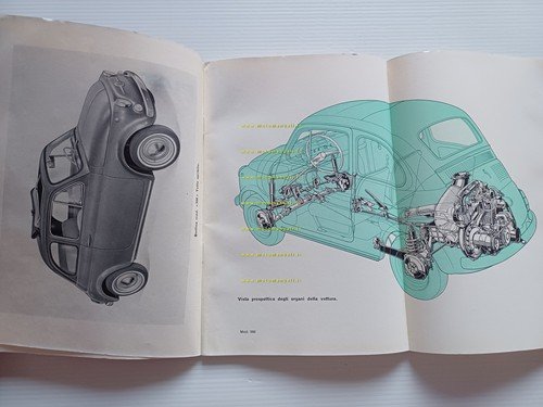FIAT 500 110F 1965 Manuale Uso Manutenzione Libretto Istruzioni originale