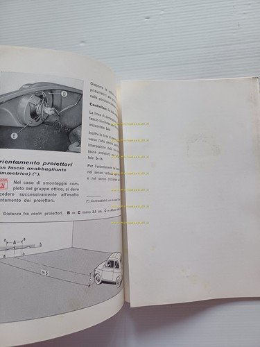 FIAT 500 110F 1965 Manuale Uso Manutenzione Libretto Istruzioni originale