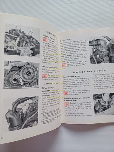 FIAT 500 110F 1965 Manuale Uso Manutenzione Libretto Istruzioni originale