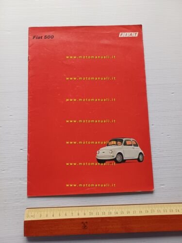 Fiat 500 600cc depliant originale italiano