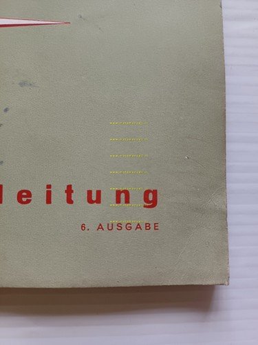 FIAT 500 Berlina Trasformabile Sport 1959 manuale uso libretto originale …