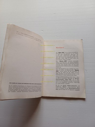 FIAT 500 Berlina Trasformabile Sport 1959 manuale uso libretto originale …
