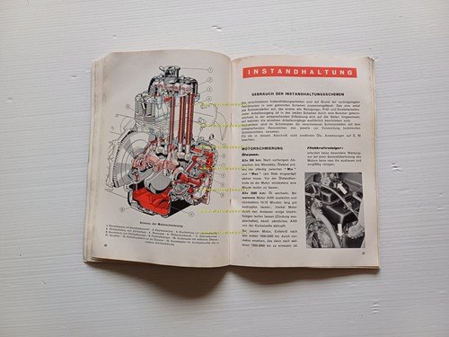 FIAT 500 Berlina Trasformabile Sport 1959 manuale uso libretto originale …