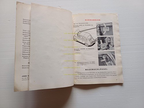 FIAT 500 D 1964 Manuale Uso Manutenzione Libretto Istruzioni originale …