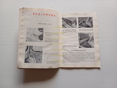 FIAT 500 D 1964 Manuale Uso Manutenzione Libretto Istruzioni originale …