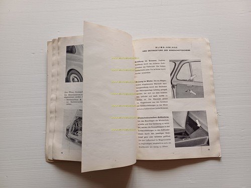 FIAT 500 D 1964 Manuale Uso Manutenzione Libretto Istruzioni originale …