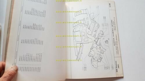 Fiat 500 Giardiniera 120 F 1965 catalogo ricambi carrozzeria originale