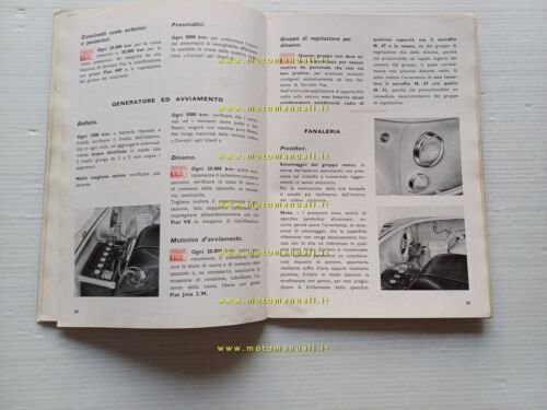 FIAT 500 Giardiniera 1960 Manuale Uso Manutenzione Libretto Istruzioni originale