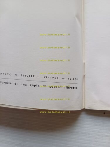 FIAT 500 Giardiniera 1960 Manuale Uso Manutenzione Libretto Istruzioni originale