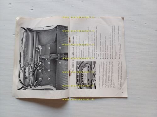 Fiat 500 L 1968 VARIANTI manuale uso manutenzione originale