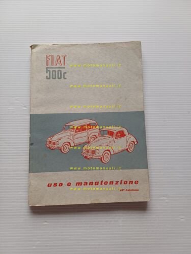 FIAT 500 Topolino C Berlina - Belvedere - Furgoncino 1952 …