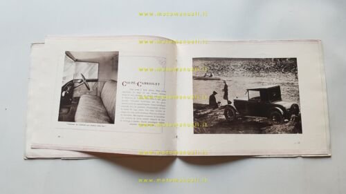Fiat 509 1927 depliant originale italiano