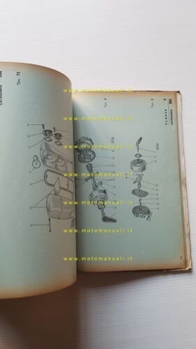 FIAT 600 - Multipla -Taxi 1961 catalogo ricambi MOTORE originale …