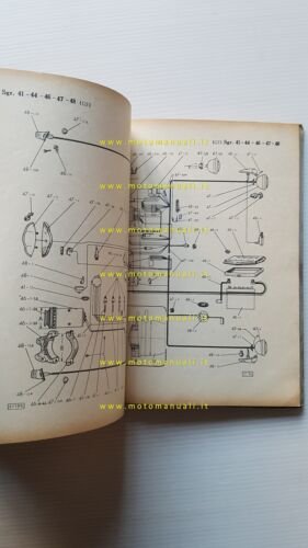 FIAT 600 - Multipla -Taxi 1961 catalogo ricambi MOTORE originale …