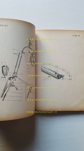 FIAT 600 - Multipla -Taxi 1961 catalogo ricambi MOTORE originale …