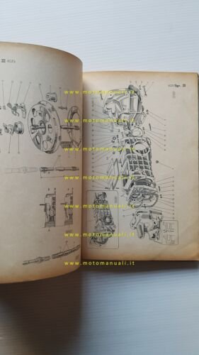 FIAT 600 - Multipla -Taxi 1961 catalogo ricambi MOTORE originale …