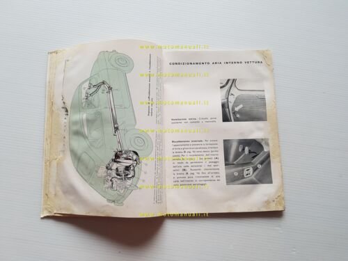 FIAT 600 1959 Manuale Uso Manutenzione Libretto Istruzioni originale