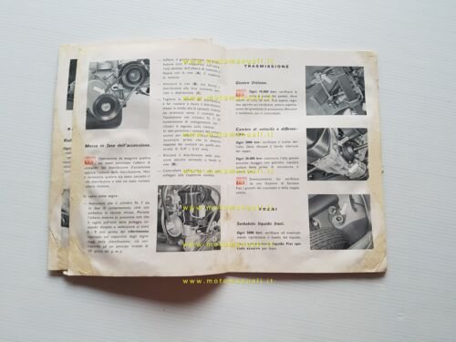 FIAT 600 1959 Manuale Uso Manutenzione Libretto Istruzioni originale