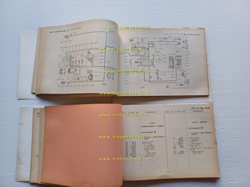 FIAT 600 D-Multipla-Furgone 1961 catalogo ricambi MOTORE no carrozzeria