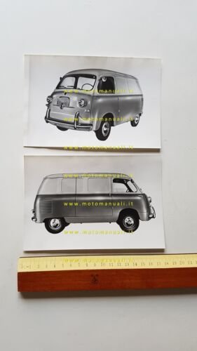 FIAT 600 Multipla furgoncino 1959 2 foto originali