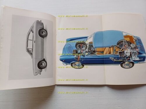FIAT 850 Sport Coup 1965 manuale uso manutenzione libretto istruzioni …