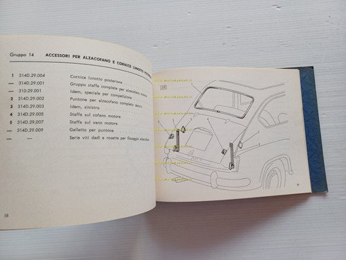 Fiat Abarth 850 TC Nurburgring - 1000 Berlina Corsa catalogo …