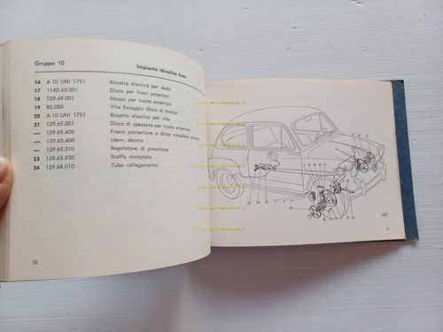 Fiat Abarth 850 TC Nurburgring - 1000 Berlina Corsa catalogo …