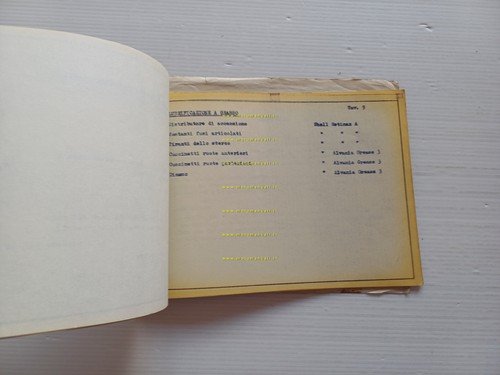 Fiat Abarth 850 TC Turismo Competizione manuale uso manutenzione originale