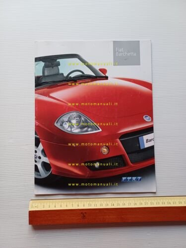 FIAT Barchetta 2003 depliant italiano originale