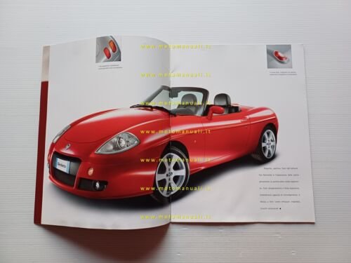 FIAT Barchetta 2003 depliant italiano originale