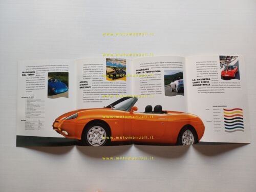 Fiat Barchetta spider 1995 depliant italiano originale