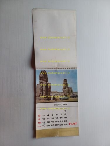 FIAT calendario 1964 italiano originale completo