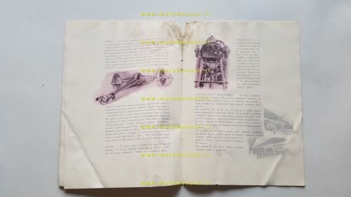 Fiat catalogo 1914 depliant originale italiano